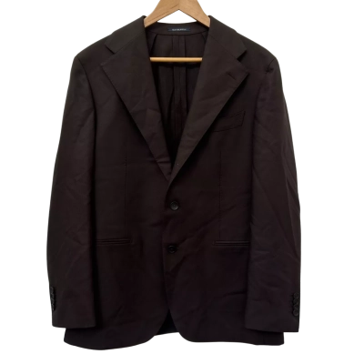 Suit Supply Mens Size 42 Brown Wool Suit Jacket 