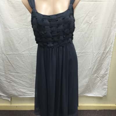 Liz Jordan Womens Size 12 Blue Dress