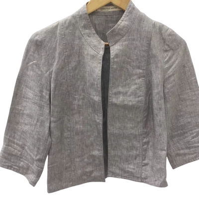 Untouched world  Womens  Size XS Cropped Top Grey 