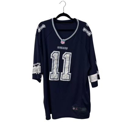 Cowboys NFL Shop Mens  Size XXL Jersey Navy Blue used condition 