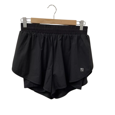 Muscle Republic Womens  Size S Running Shorts Black  