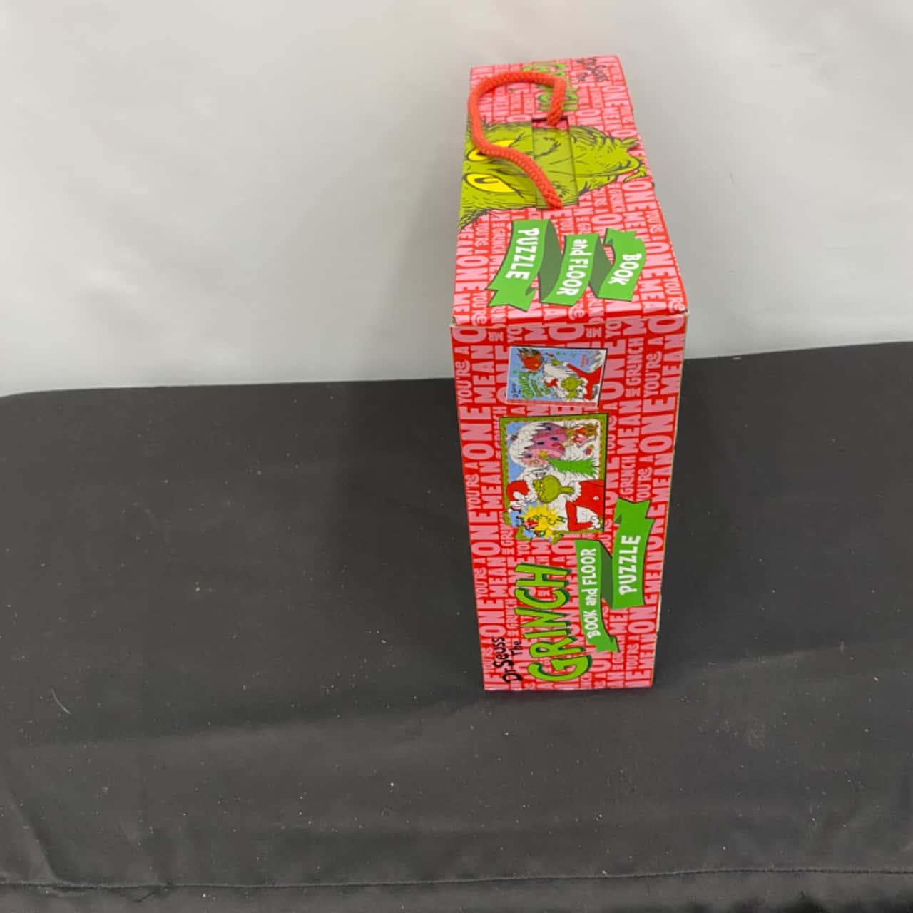 Dr. Seuss The Grinch”Book and Floor Puzzle”