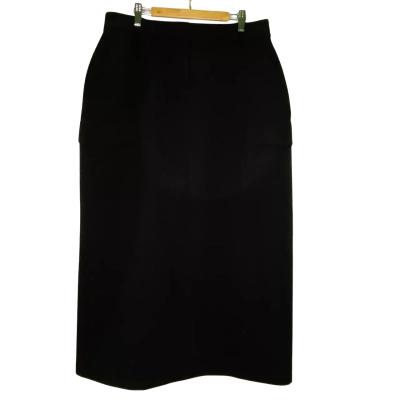 Preview Womens  Size 14 Midi Skirt Black  
