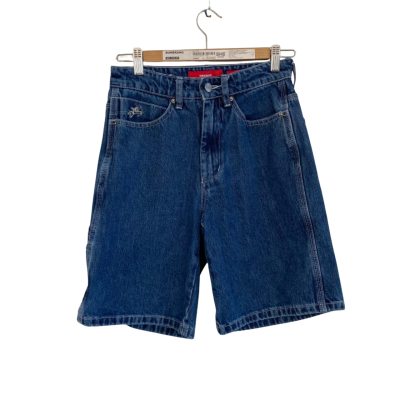 Worship Womens  Size 26 Denim Shorts Blue 