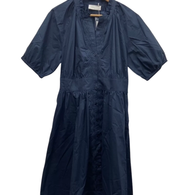 Zjoosh Size 12 Maxi / Short Sleeve Dress  Navy Blue RRP $299.00