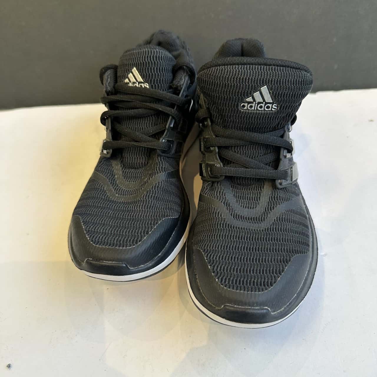 Adidas Women's Size UK 4 / USA 5.5 Cloudfoam Ortholite Runners Black (s)