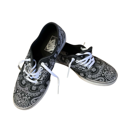 Vans Unisex  Size 4 Sneakers Black  / White 