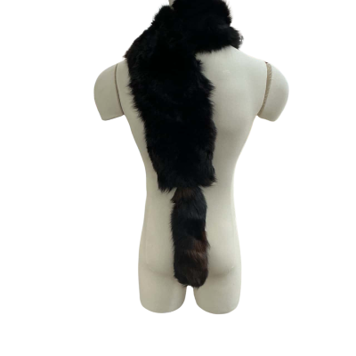 Black Fur Stole