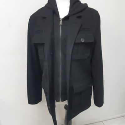 Guess Mens  Zip Front Winter Coat 