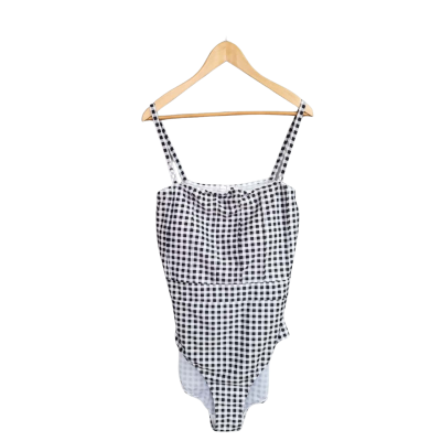  Peach & Palms Womens  Size 24 Gingham 