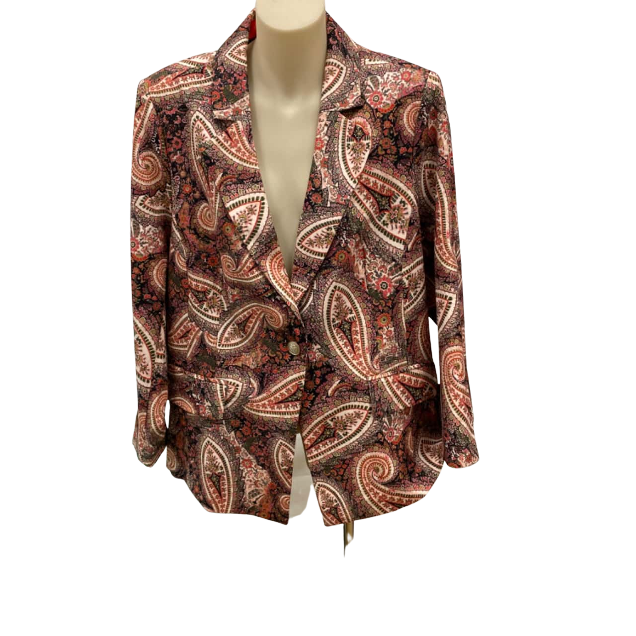 Paisley print jacket