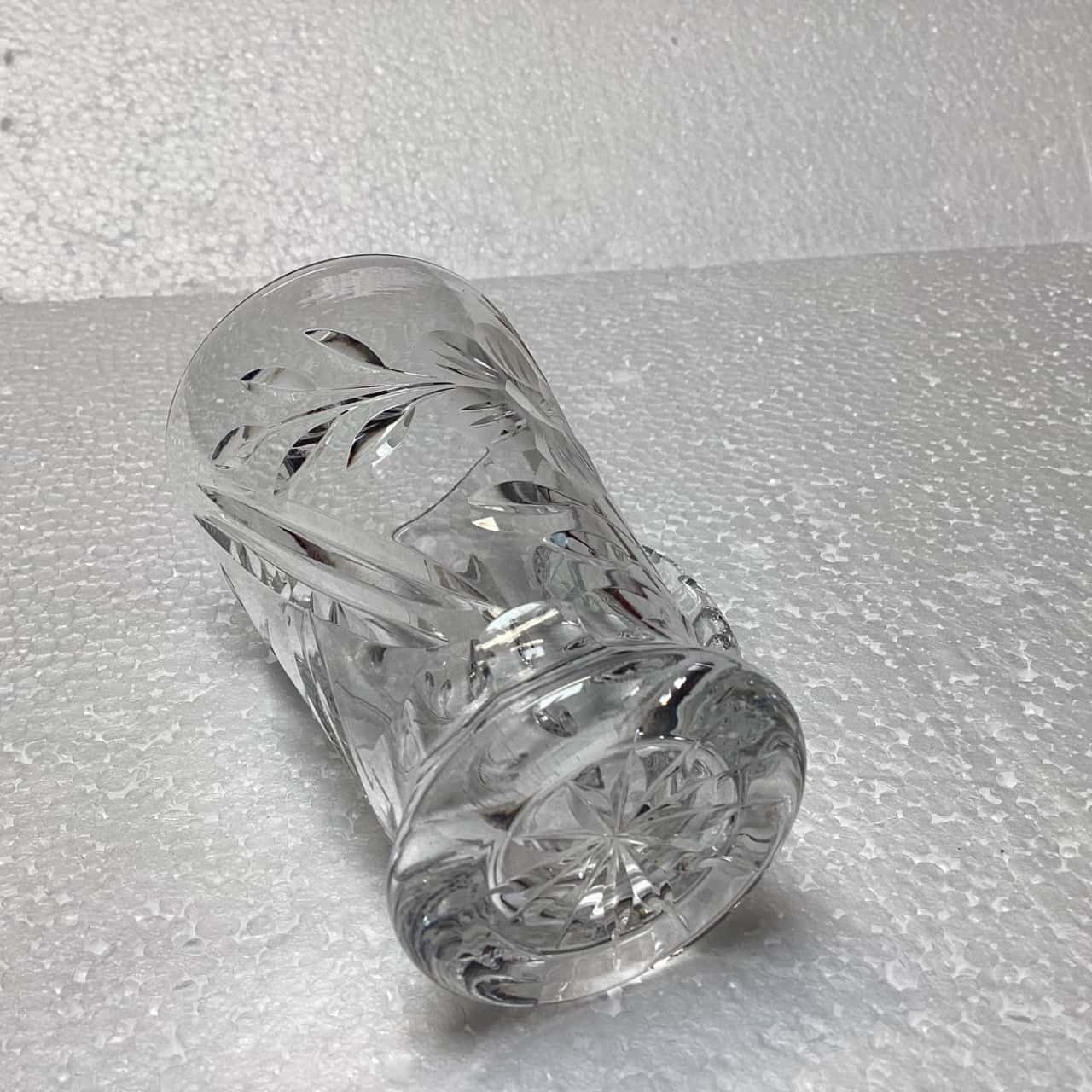 Set of 6 Astra Flora hand cut Crystal ‘mugs’.(s) - New Without Tags ...