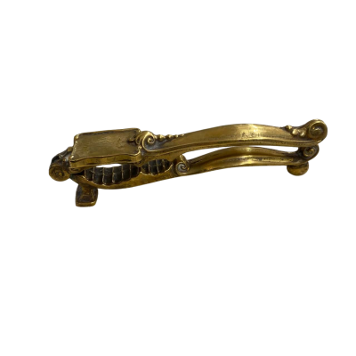 Vintage Peerage Brand Brass Nutcracker