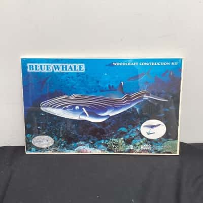blue whale woodcraft construction kit 