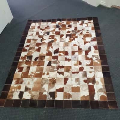 Cowhide Patched Rug 1.40m x 1.80m
