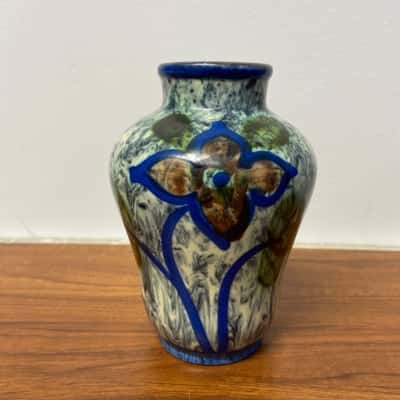 Vintage Upsala Ekeby Swedish pottery vase