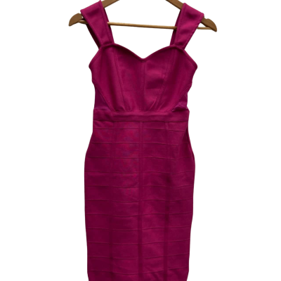 Lipsy Womens  Size 6 Midi / Sleeveless Dress  Hot Pink  