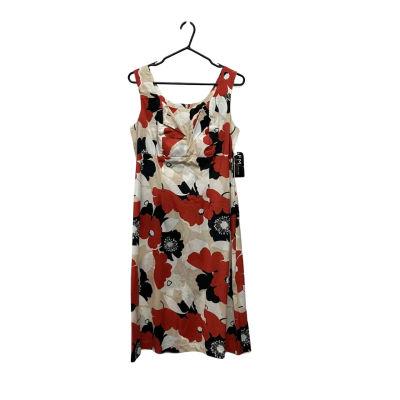  Womens  Size 10 Cocktail Dress / Floral Dress / Sleeveless Dress  / Work Dress Floral / Multicoloured 