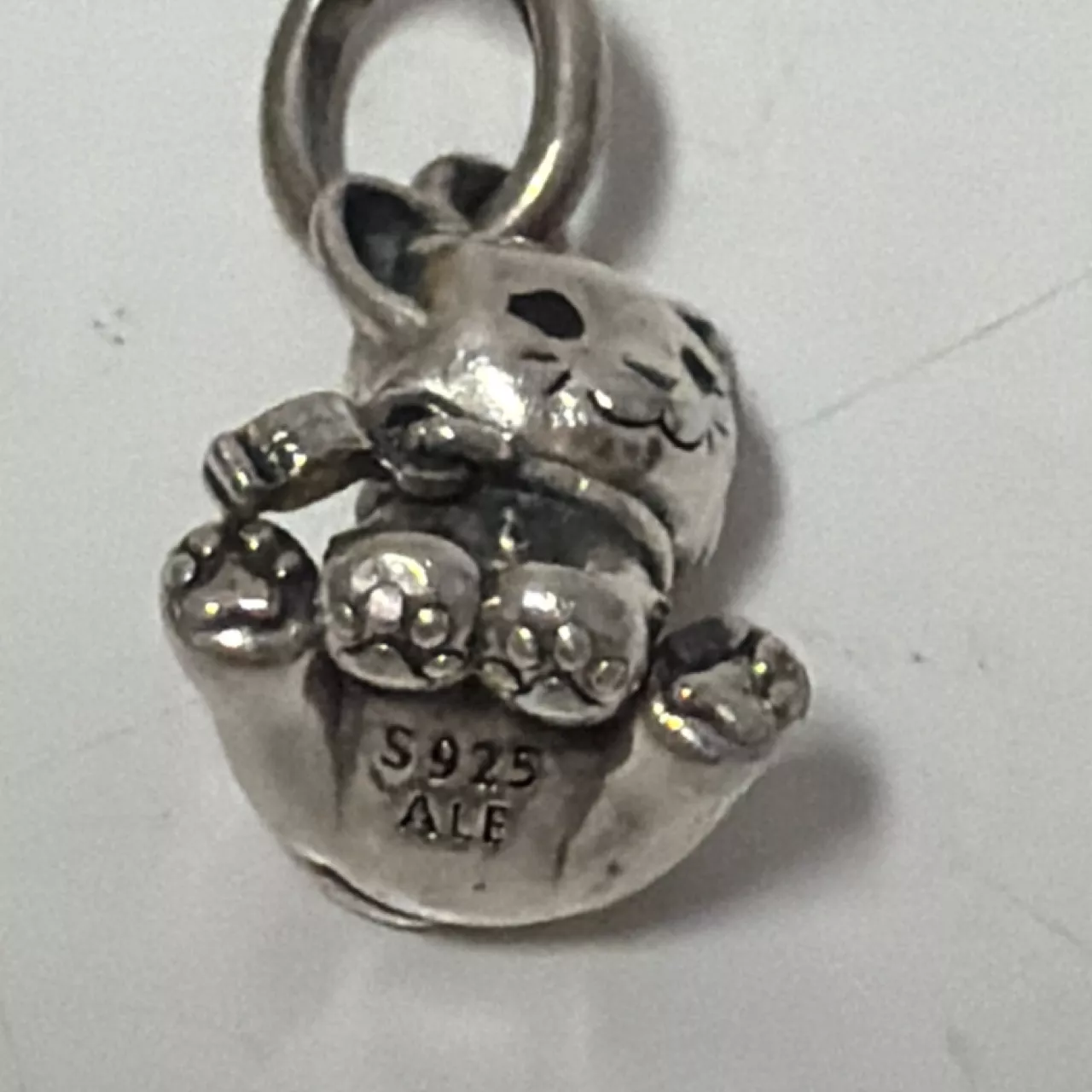 Pandora cat Pendant Silver 925 ALE - Used Very Good | Salvos Stores