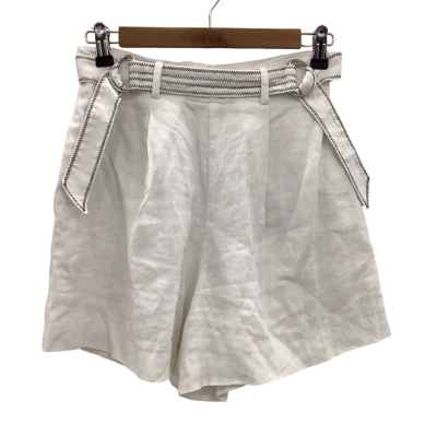 AJE Womens  Size 8 Shorts White 