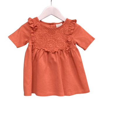 Rachel Zoe Kids  Size 12-18m Dress Burnt Orange 