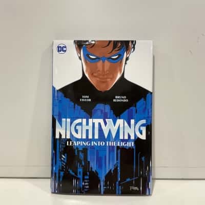 Nightwing Leaping Into The Light by Tom Taylor
