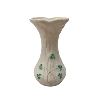 Belleek Irish-Made 15cm Vase