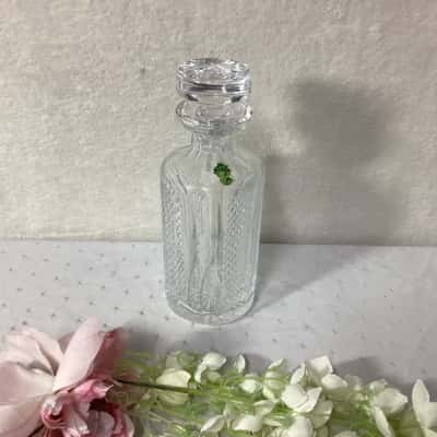 Waterford Glass Ltd Paneled Diamond Cut Crystal Decanter with Stopper