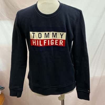 Tommy Hilfiger Mens  Size S Jumper Blue / Other / Red / White 