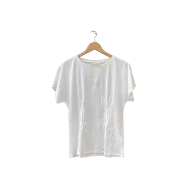 ELK Size 10 Short Sleeve Top White BNWT