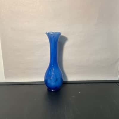Cobalt blue bud vase 