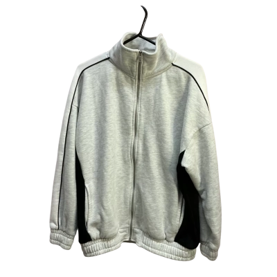 Factorie Mens  Size XS Front Zipper Jacket Black  / Grey 