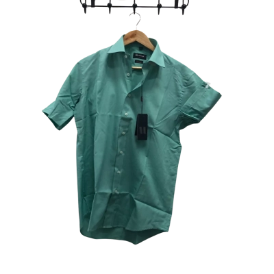 Boulevard Mens  Size M Short Sleeve Shirt Green BNWT