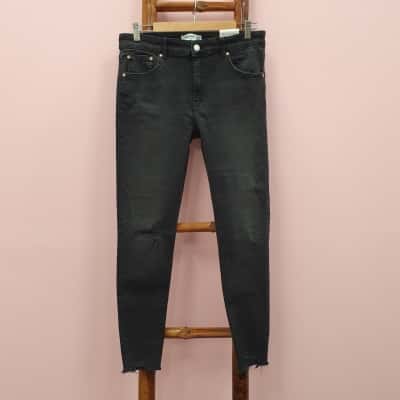Pull & Bear Womens  Size 14 Skinny Jeans Black - New With Tags