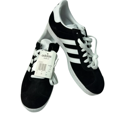 Adidas Gazelle uk  Size 9.5 Trainers Black  / White 