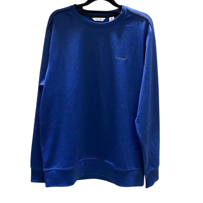 BNWT Calvin Klein Performance Mens  Size M Crew Neck Jumper Navy Blue 