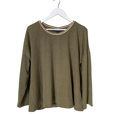 Gordon Smith Womens Size L Jumper Gold / Green / Khaki 