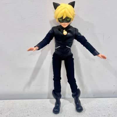 Cat Noir Animated Character Figurine- Miracolous Ladybug Series