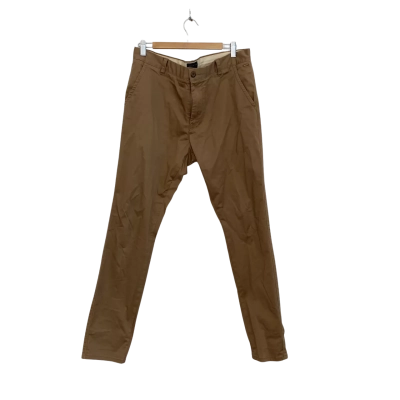 Industrie Mens Chinos Beige / Brown size 34 