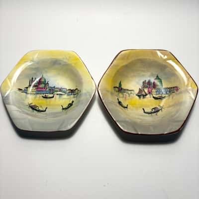 Set of 2 Empire-ware Plates Stoke on Trent Plates