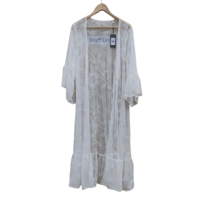  Shyanne Womens Kimono White Size XL (6)