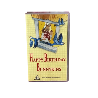Happy Birthday Bunnykins VHS