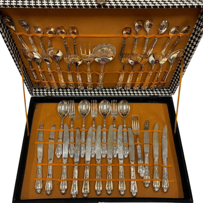 Silver Cutlery Set (Incomplete)