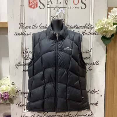 Kathmandu Brand! 550 DUCKDOWN LOFT FILL POWER! WARM PACKABLE LIGHTWEIGHT FILL! Womens  Size 14 Performance Jacket / Puffer Jacket / Vest Jacket Black  