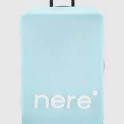 NEW Nere Suitcase Cover Pale Blue