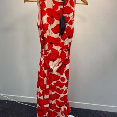 Phase Eight Womens Size 8 Red Dress BNWT