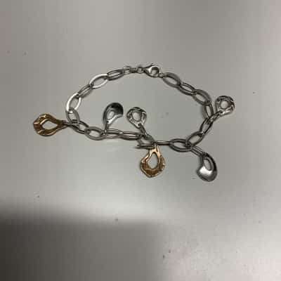 Sterling silver Bracelet Rose Gold plate Breuning brand made in germany