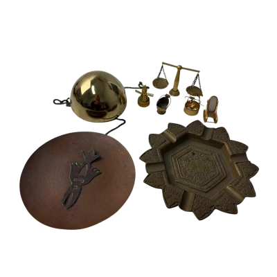 Brass items 