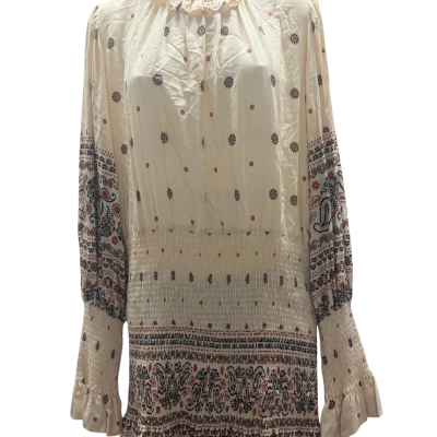 Jaase Womens  Size L Cream / Pattern 