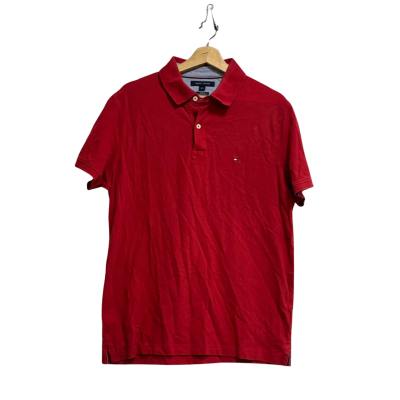 Tommy Hilfiger Men’ Size L Slim Fit Polo Shirt 